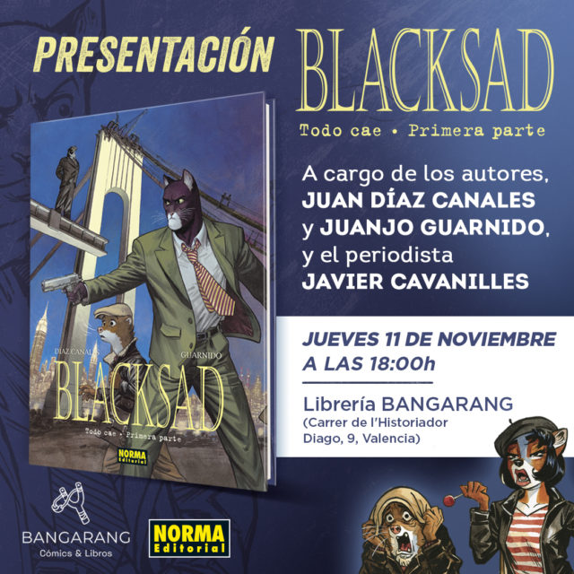 Presentación de Blacksad