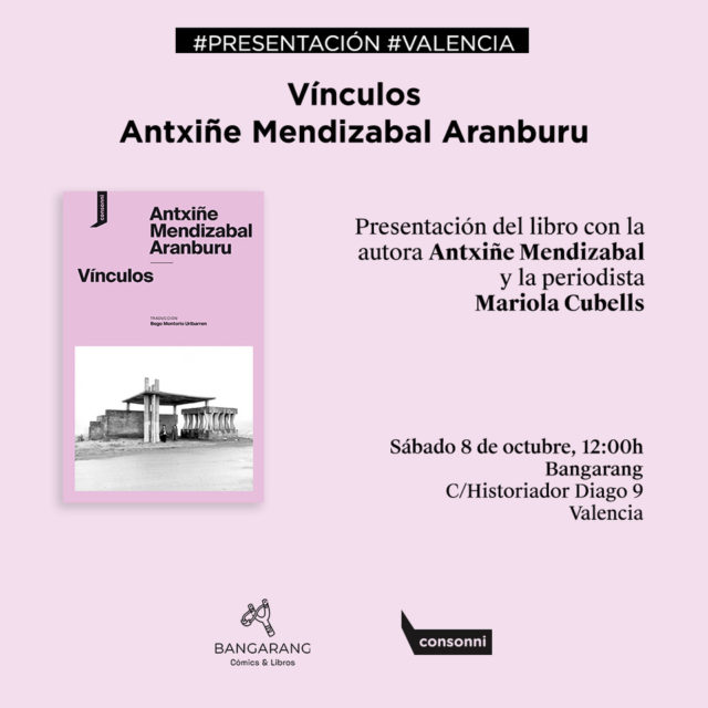 Presentación Vínculos de Antxiñe Mendizabal Aranburu