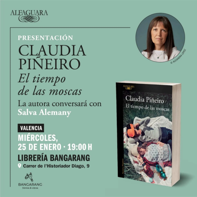 Presentación El tiempo de las moscas de Claudia Piñeiro